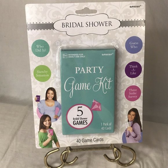 Bridal Shower Party Card Game Kit Bachelorette - Picture 2 of 7